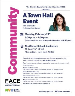 A town hall events